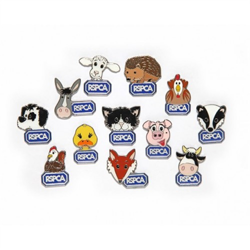 RSPCA badges circle layout